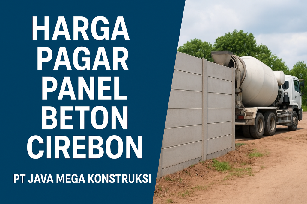 Harga pagar panel beton cirebon