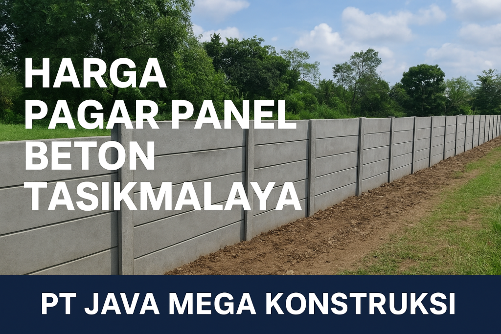 pagar panel beton