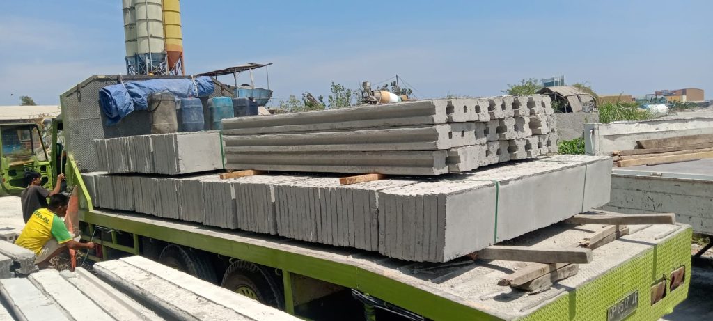 harga pagar panel beton terpasang kendal