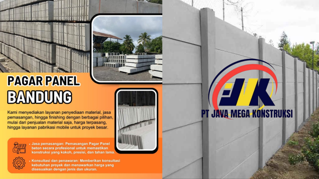 Harga Pagar Panel Beton Bandung