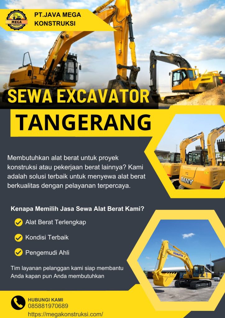Harga Sewa Excavator PC75 & PC200 Tangerang