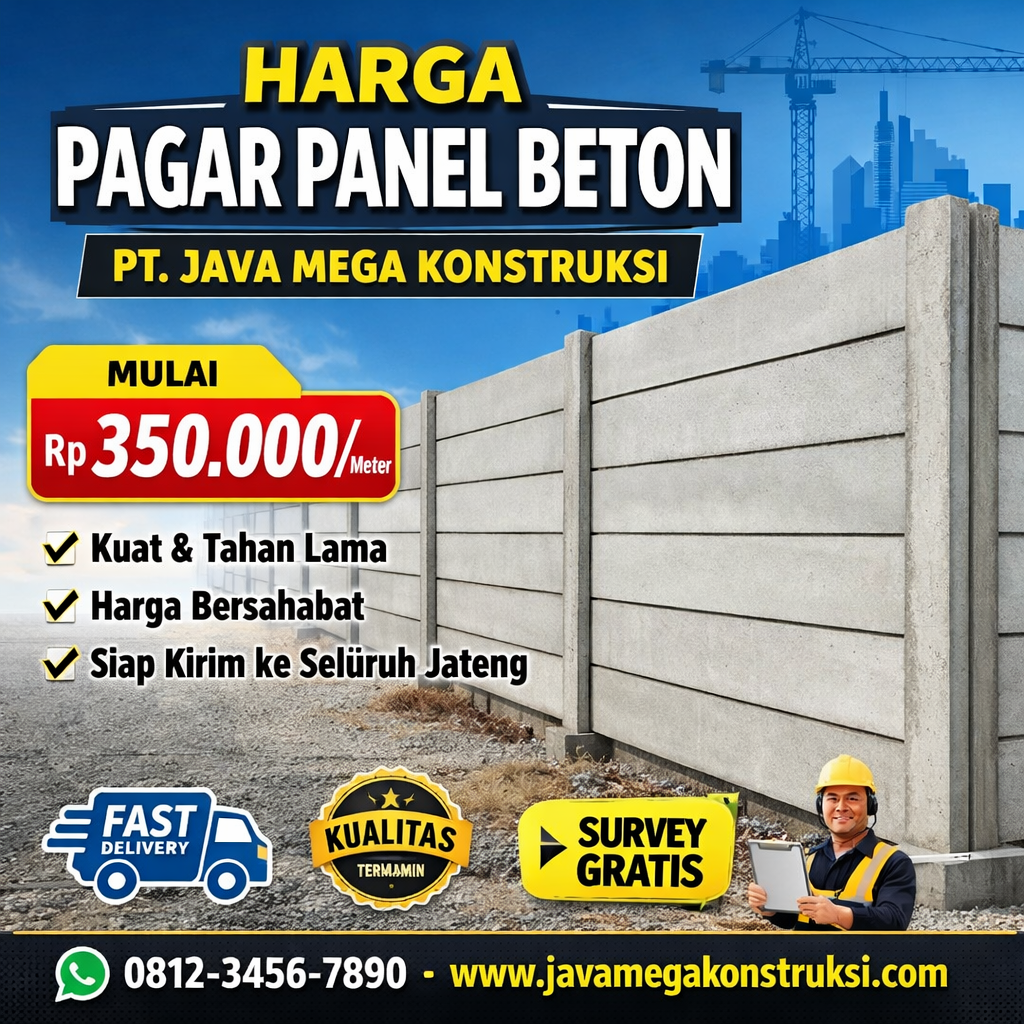Harga Pagar Panel Kualitas Terbaik Tahun 2026 Jakarta
