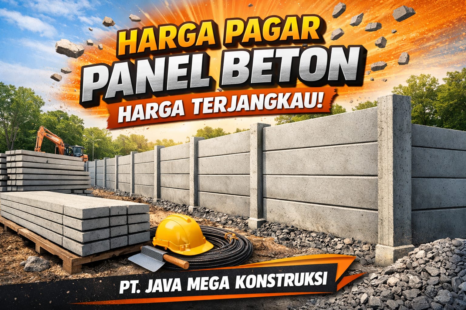 Harga Pagar Panel Kualitas Terbaik 2026 Per Meter Jakarta