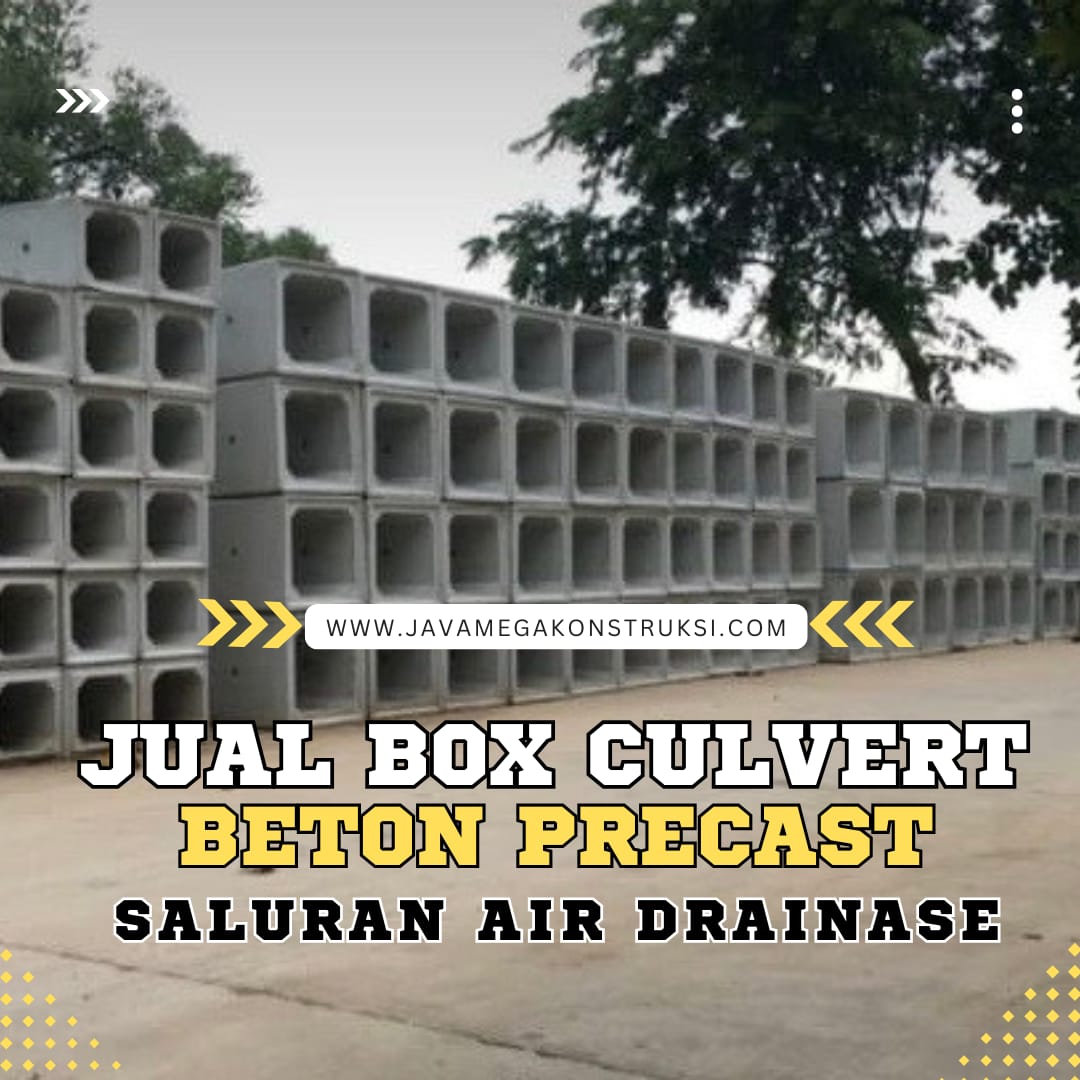 Harga Box Culvert 80x80 Semarang Kualitas Terbaik 2026