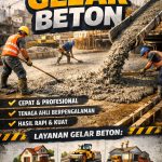 Jasa Gelar Beton Profesional Harga Terjangkau