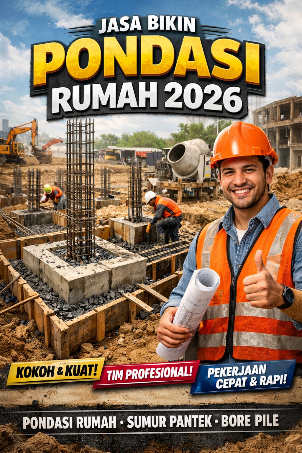 Jasa Bikin Pondasi Rumah 2026